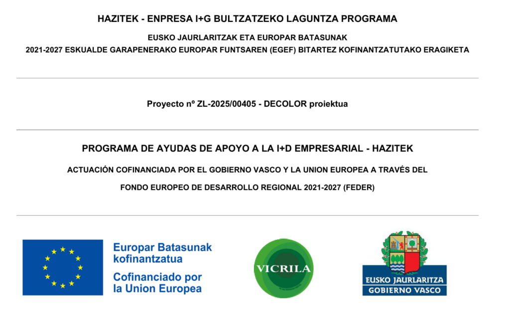 Programa HAZITEK. Proyecto DECOLOR